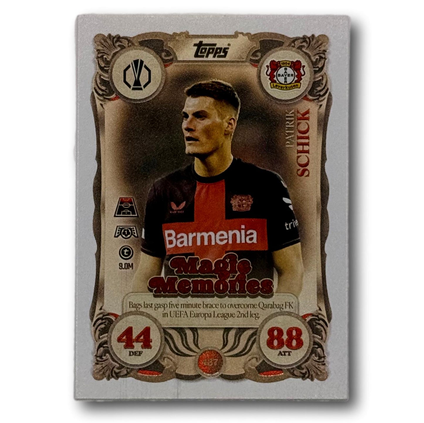 Topps Match Attax 2025/26 - Souvenirs magiques - Patrik Schick