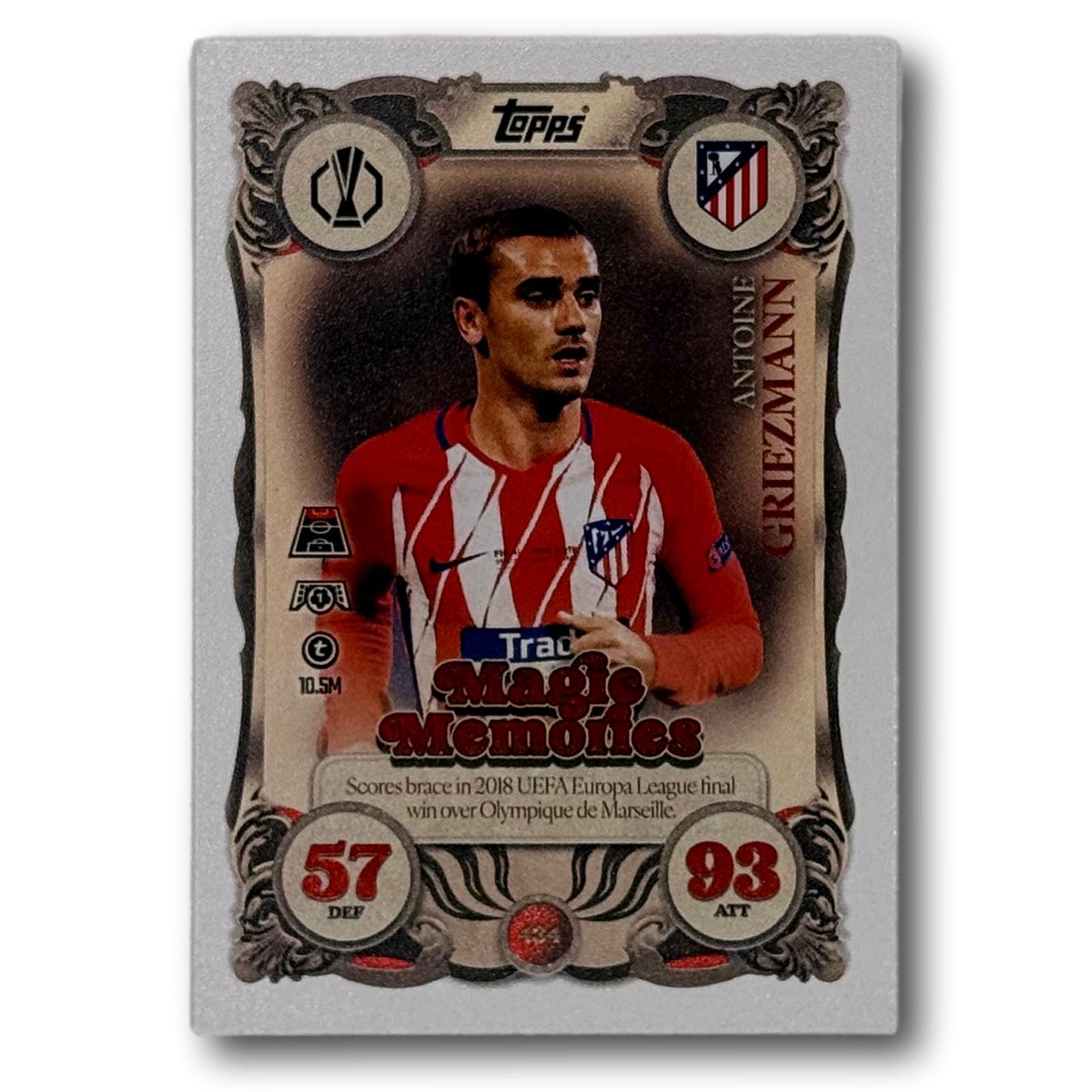 Topps Match Attax 2025/26 - Souvenirs Magiques - Antoine Griezmann