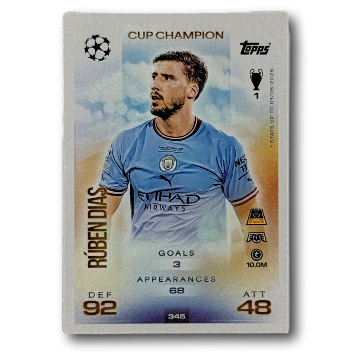 Topps Match Attax 2025/26 - Champion de la Coupe - Rúben Dias