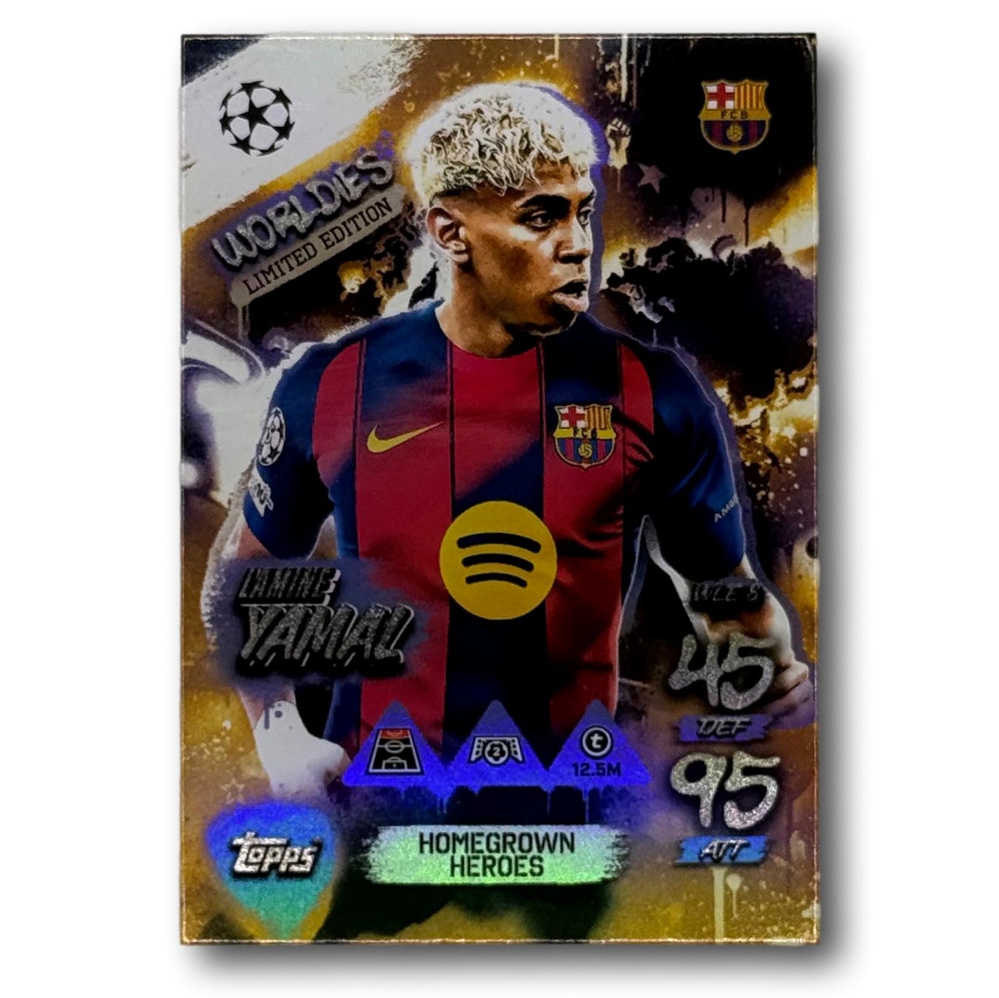 Topps Match Attax 2025/26 - Worldies Limited Edition - Lamine Yamal