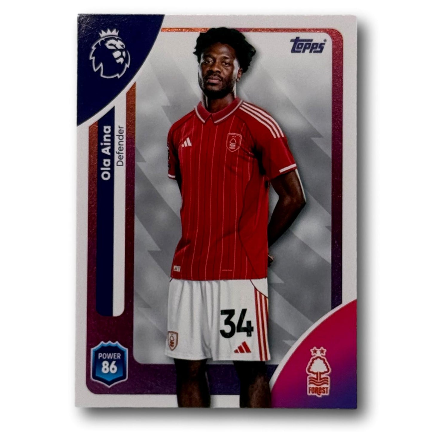 Topps Premier League 2025/26 - Ola Aina