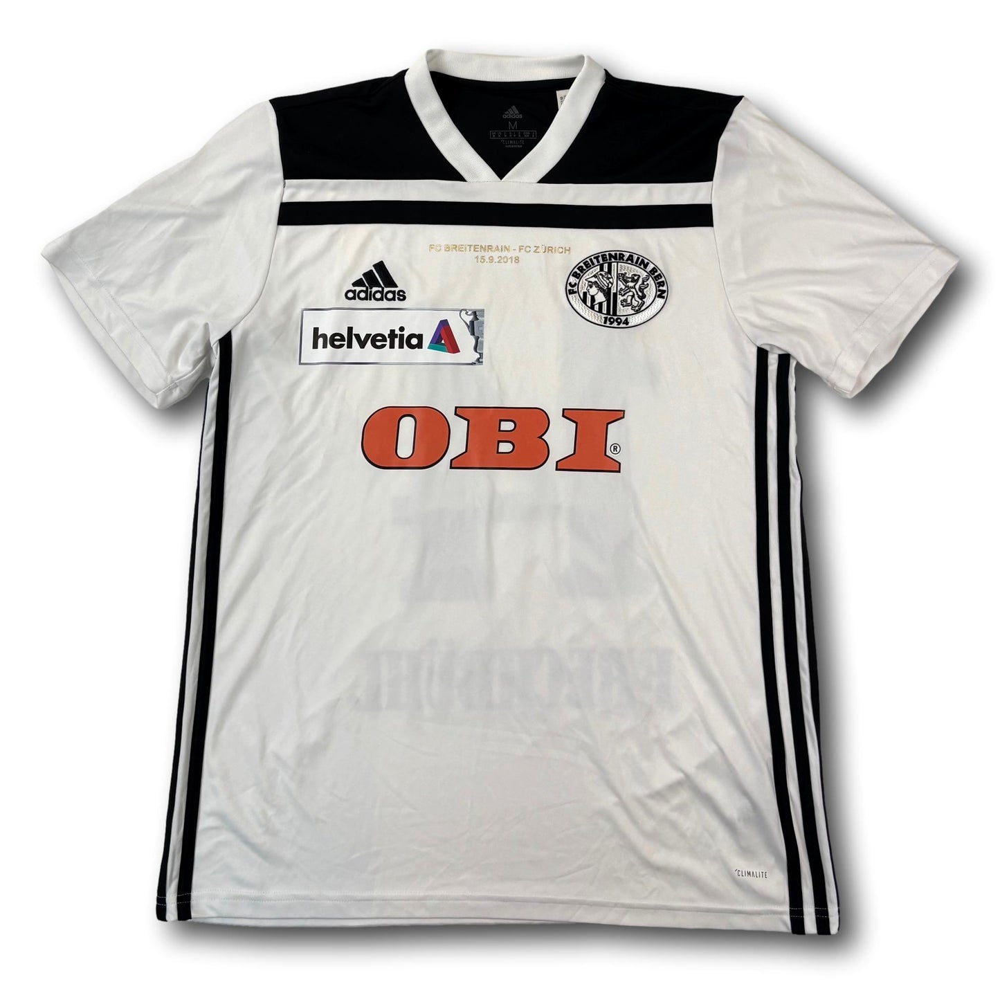 FC Breitenrain - 2018 - Matchworn - Heim - M - adidas - Brechbühl #14