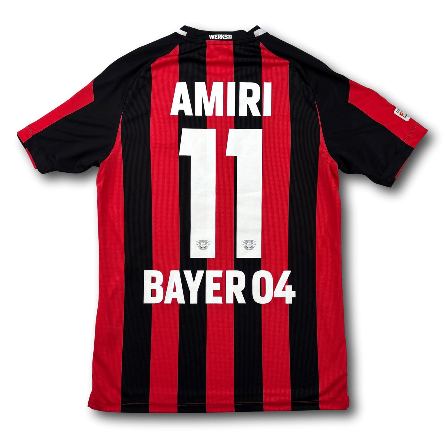 Bayer Leverkusen 04 - 2021-22 - Matchworn - Home - M - Jako - Amiri #11