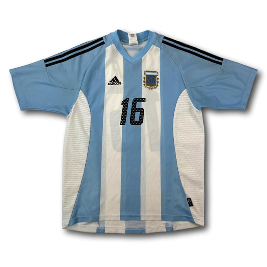 Argentinien - 2002-04 - Heim - M - adidas - Aimar #16