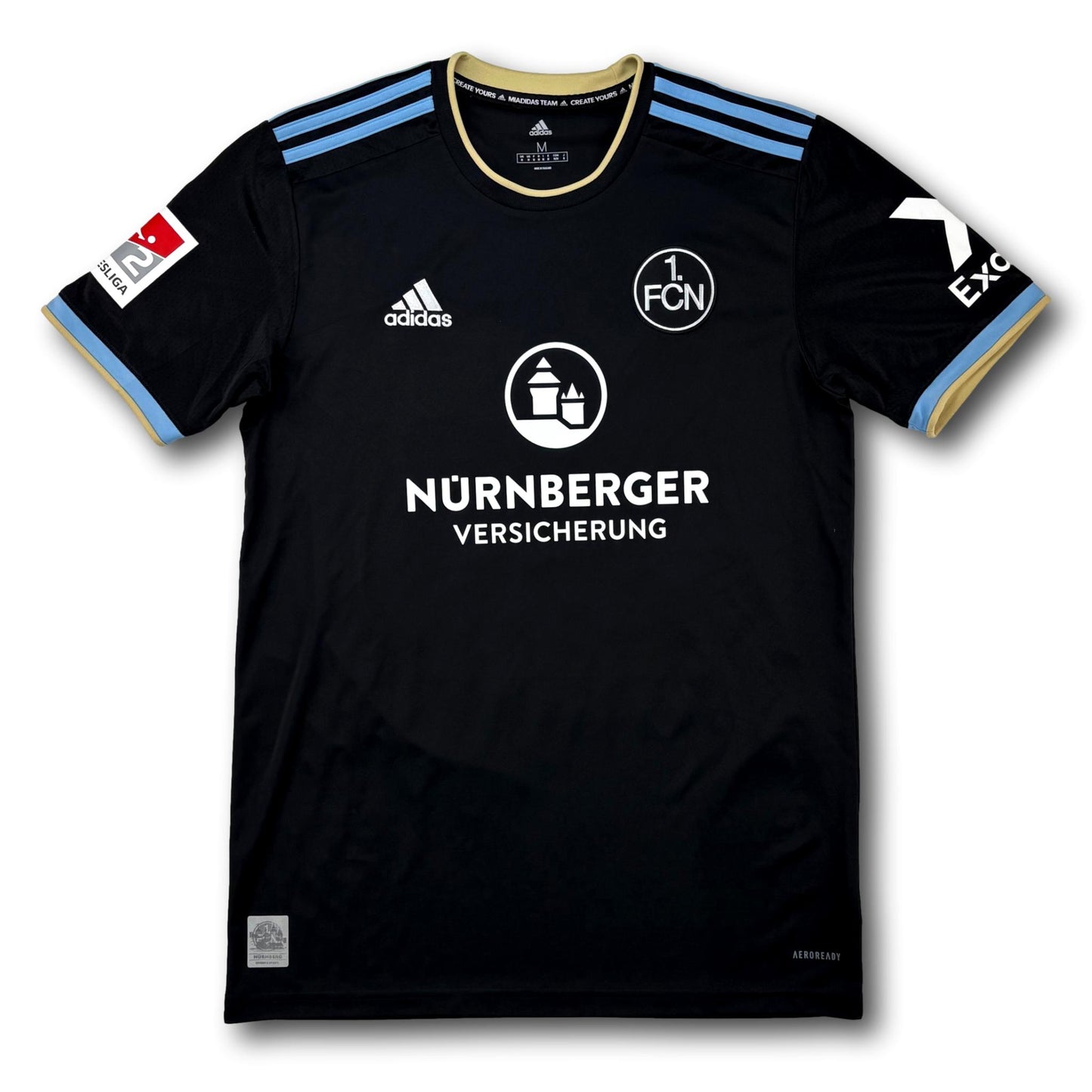 1. FC Nürnberg - 2022-23 - Matchworn - Third - M - adidas - Schleimer #36