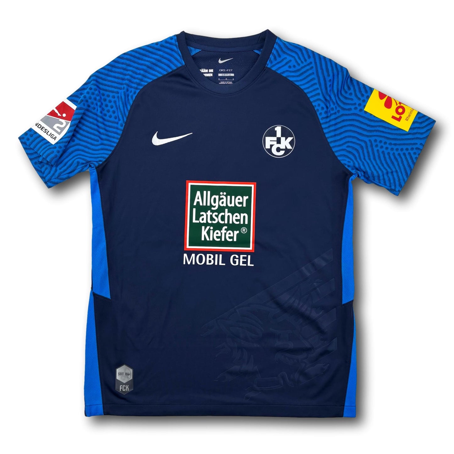 1. FC Kaiserslautern - 2022-23 - Maillot porté en match - Troisième - M - Nike - Durm #37