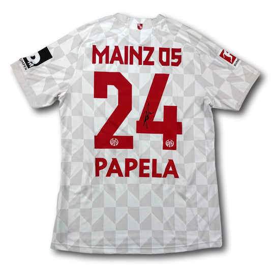 Mainz 05 - 2023-24 - Matchworn - Third - L - Jako - Papela #24 - signed