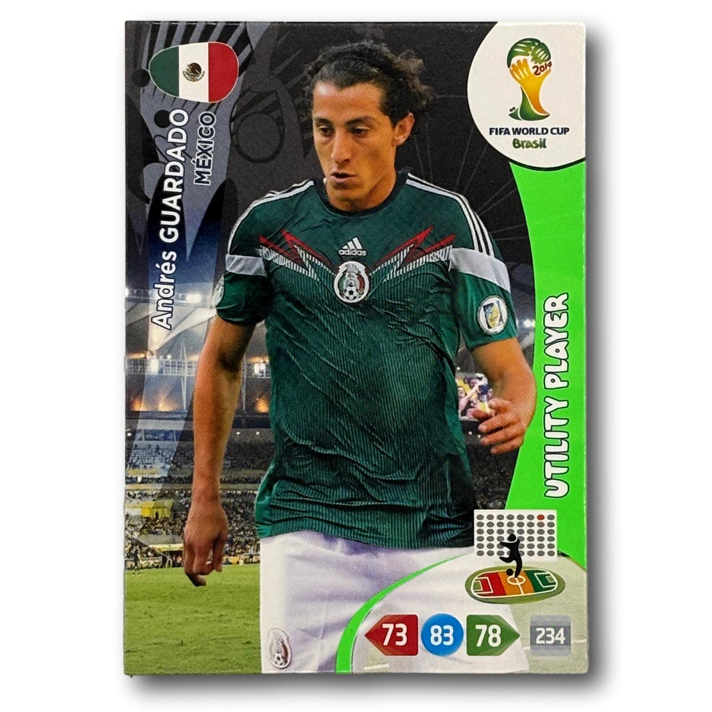 Adrenalyn FIFA World Cup 2014 - Utility Player - Andrés Guardado