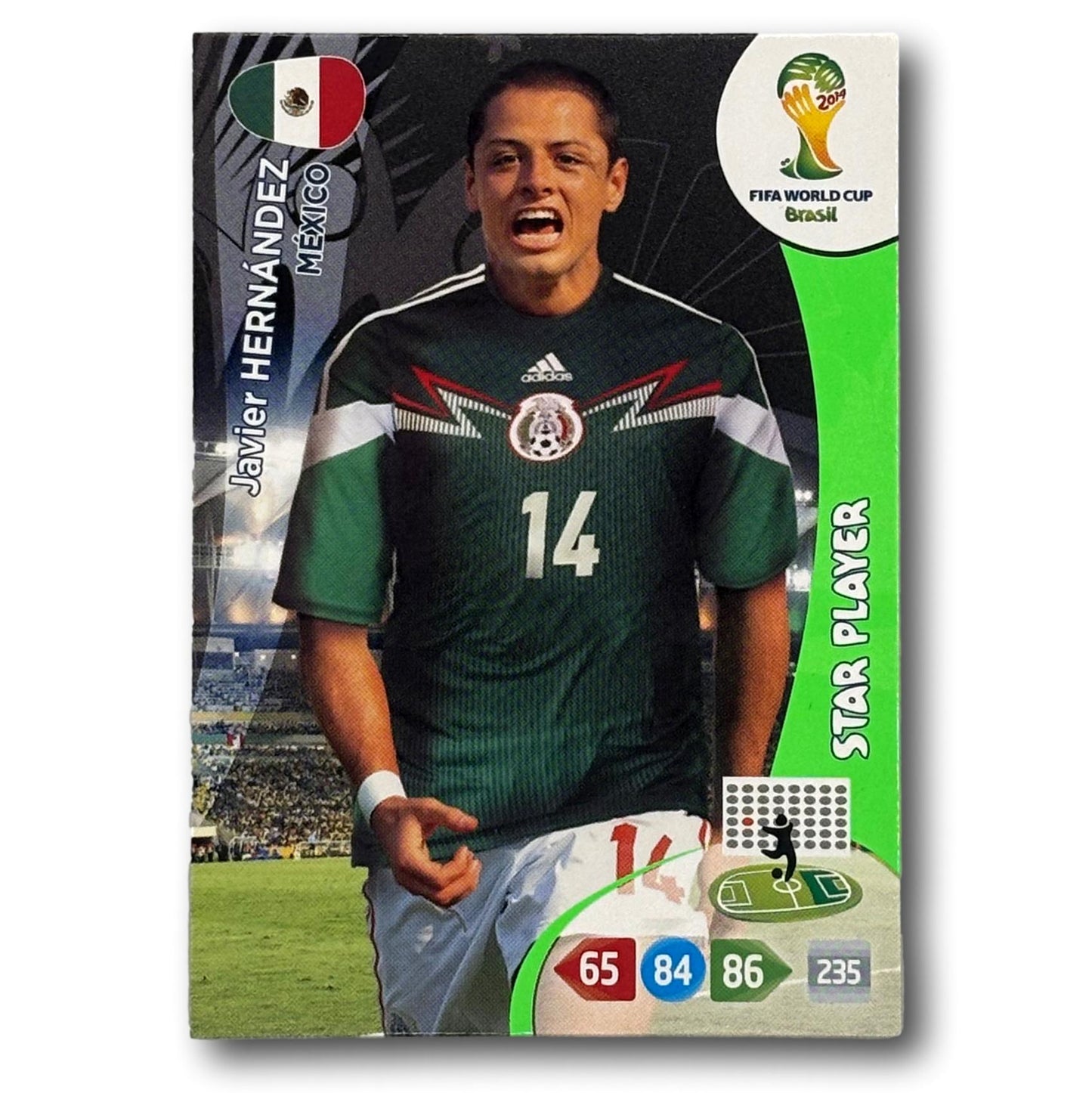 Adrenalyn FIFA World Cup 2014 - Star Player - Javier Hernandez