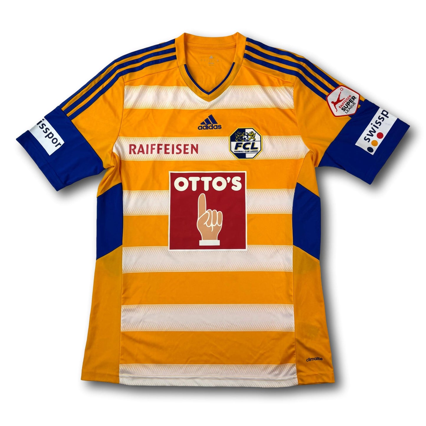 FC Luzern - 2016-17 - Matchworn - Auswärts - M - adidas - Frey #9