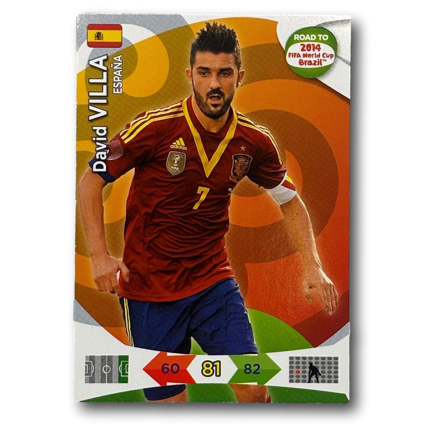 Adrenalyn Road to World Cup 2014 - David Villa