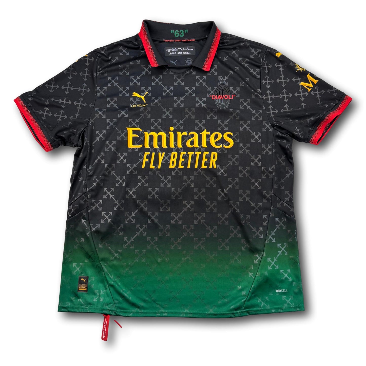 AC Milan x Off-White - 2024-25 - Viertes - XL - Puma - Rafa Leão #10