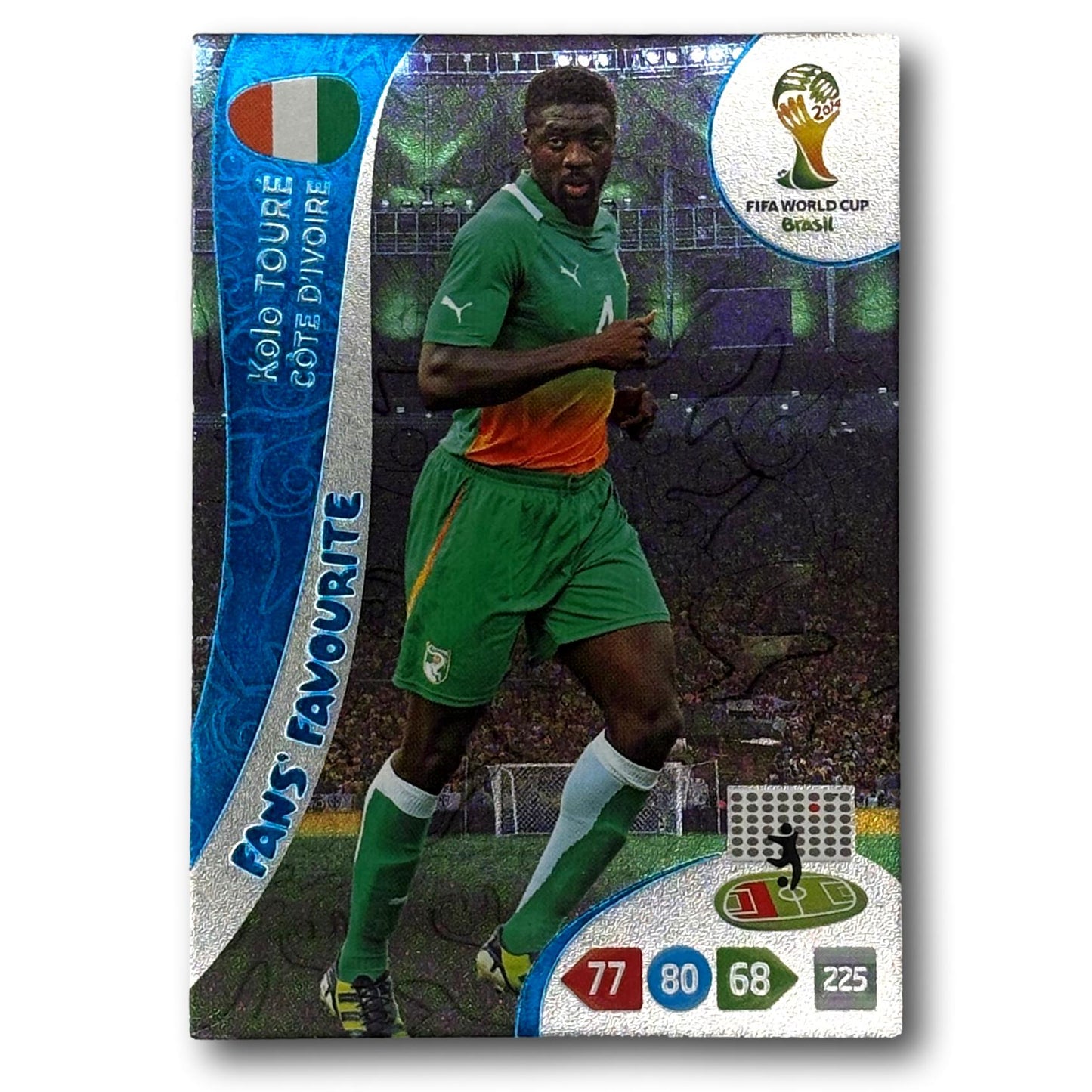 Adrenalyn FIFA World Cup 2014 - Le favori des fans - Kolo Touré