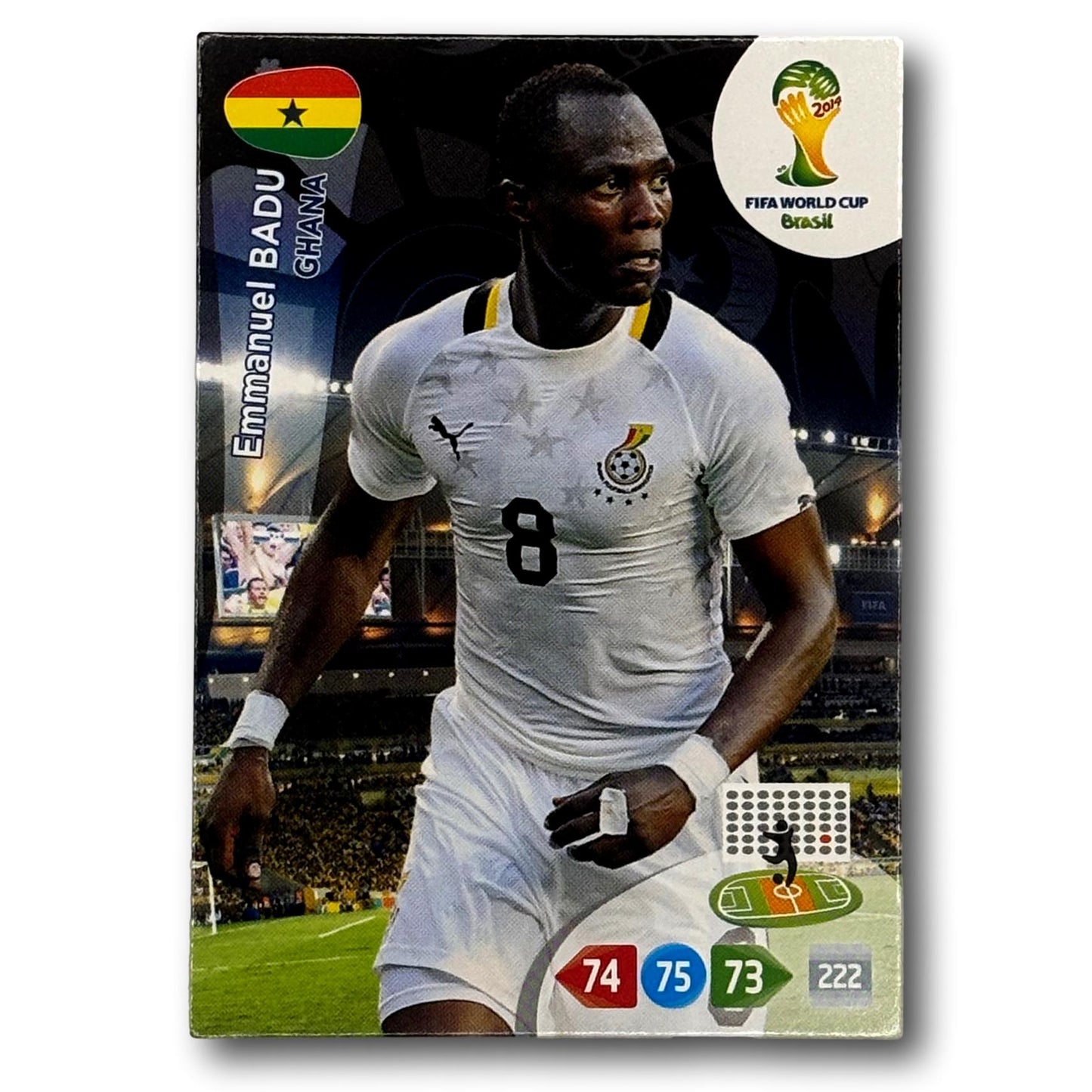Adrenalyn FIFA World Cup 2014 - Emmanuel Badu