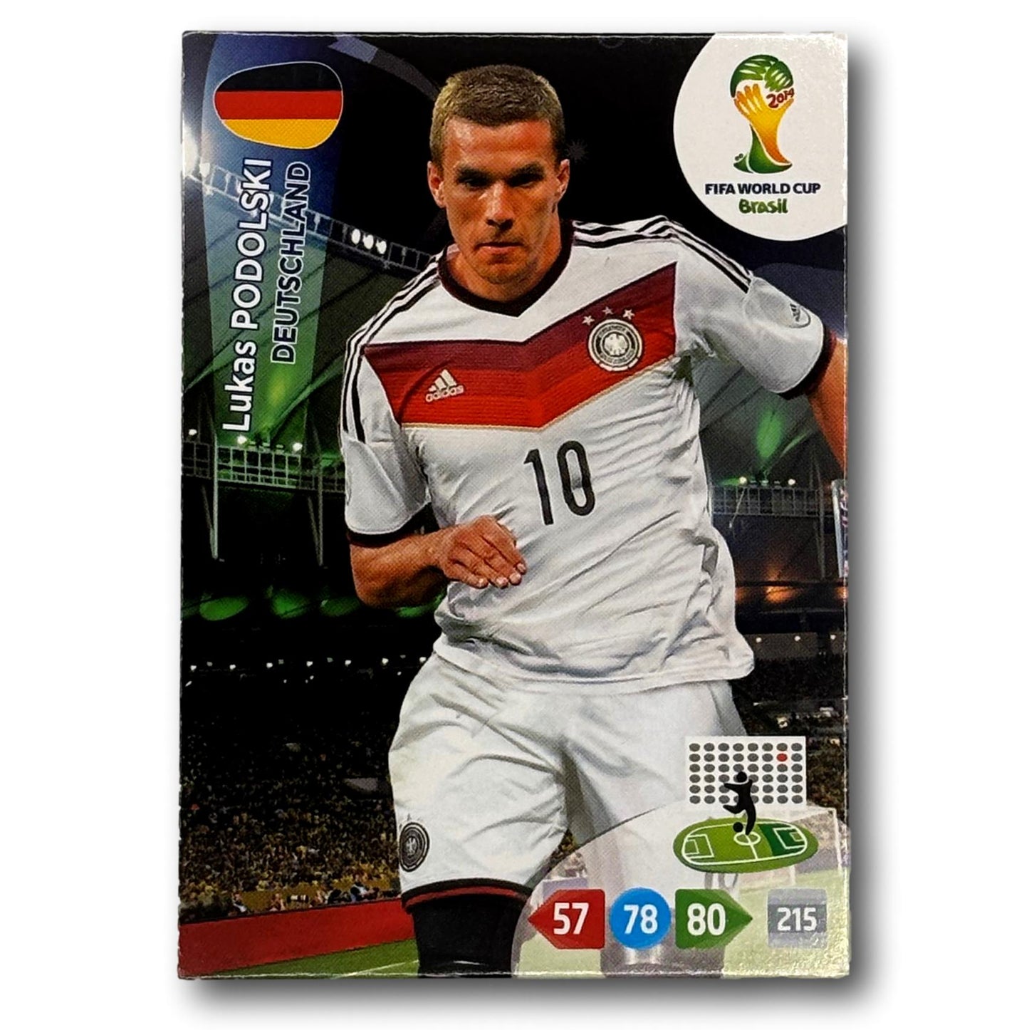 Adrenalyn FIFA World Cup 2014 - Lukas Podolski