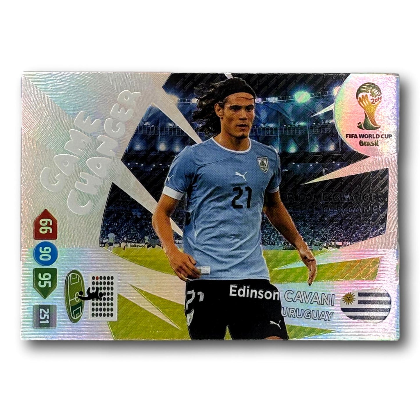 Adrenalyn FIFA World Cup 2014 - Game Changer - Edinson Cavani