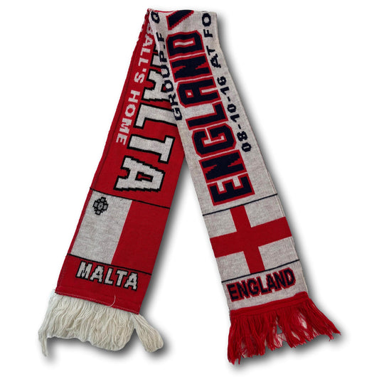 Angleterre / Malte - Match de qualification pour la Coupe du Monde 2016 - Écharpe de supporter