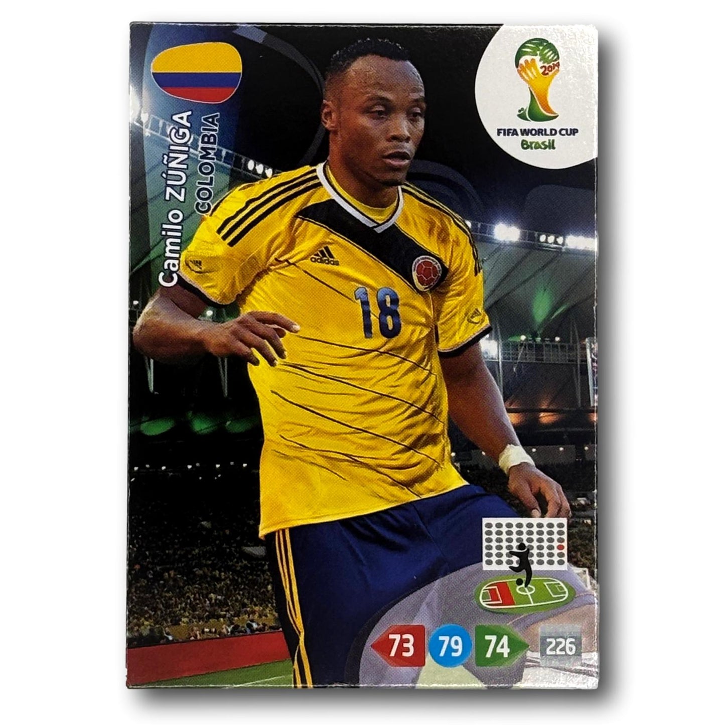 Adrenalyn FIFA World Cup 2014 - Camilo Zúñiga