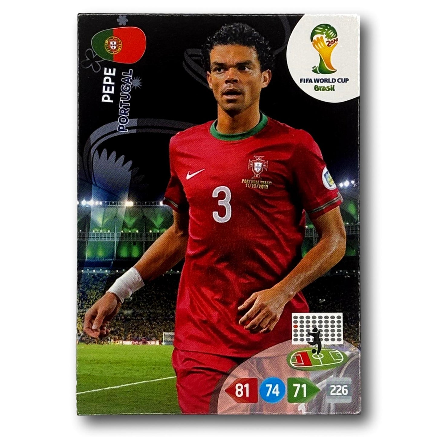 Adrenalyn FIFA World Cup 2014 - Pepe