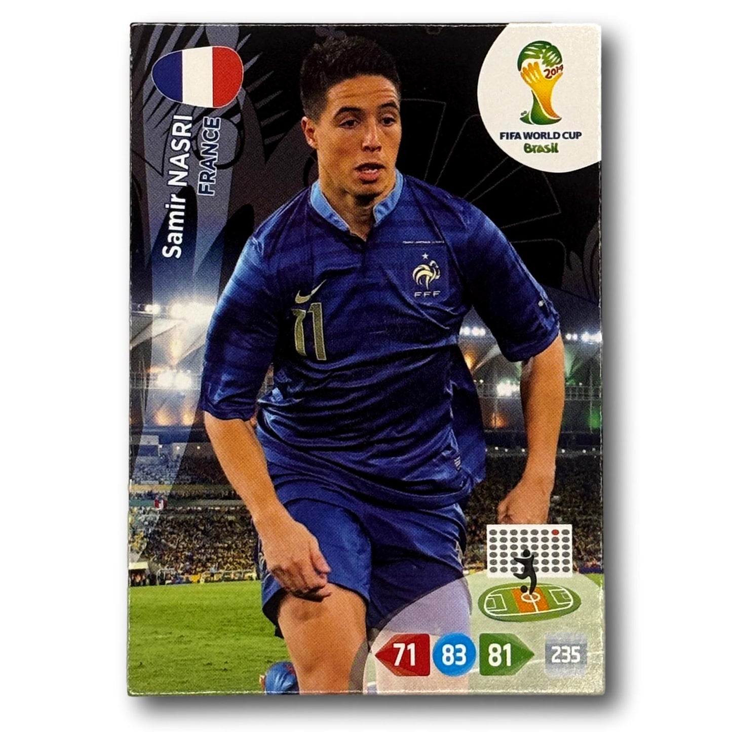 Adrenalyn FIFA World Cup 2014 - Samir Nasri