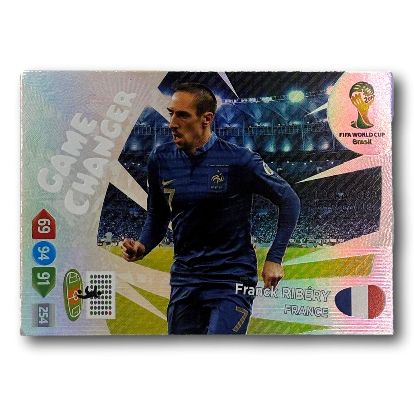 Adrenalyn FIFA World Cup 2014 - Game Changer - Franck Ribéry