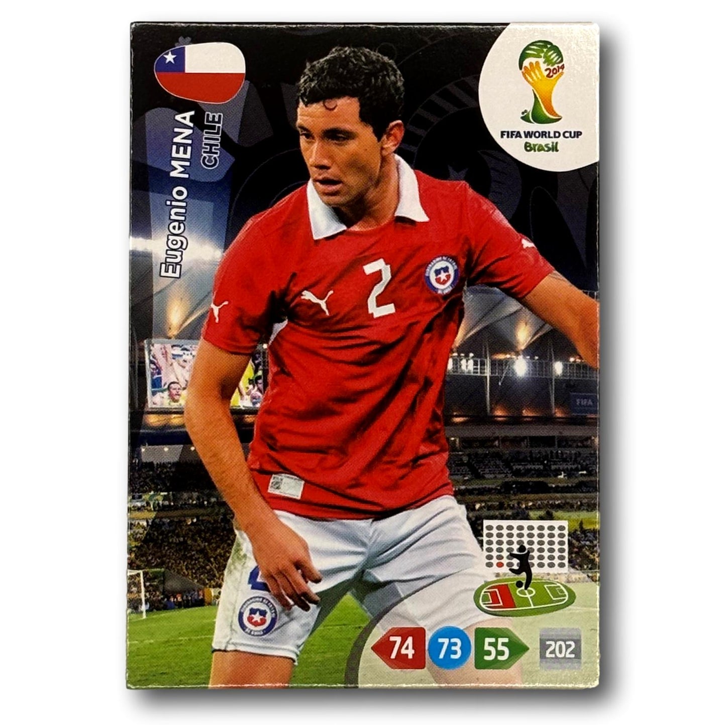 Adrenalyn FIFA World Cup 2014 - Eugenio Mena