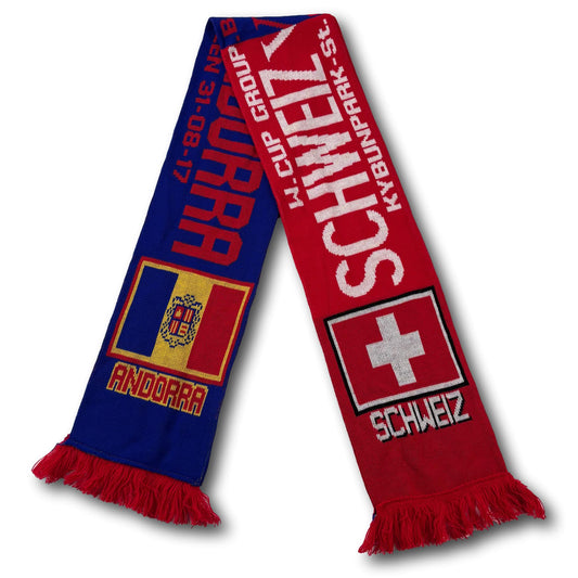 Switzerland / Andorra - 2017 World Cup Qualifying Match - Fan Scarf