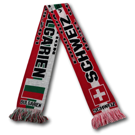 Switzerland / Bulgaria - European Championship Qualifying Match 2011 - Fan Scarf