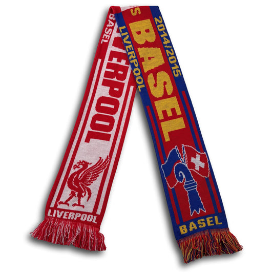 FC Basel / Liverpool FC - UEFA Champions League 2014/15 - supporters scarf