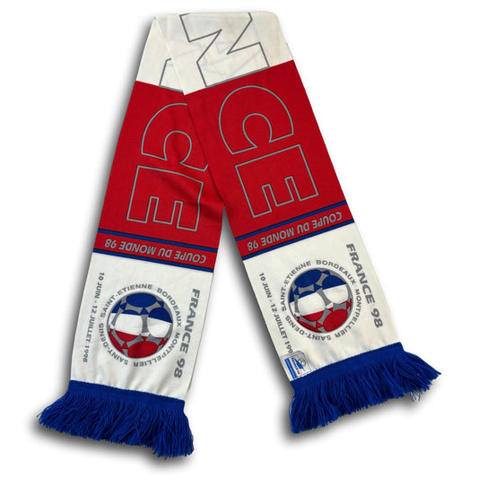 France - Coupe du Monde de la FIFA 1998 - Écharpe de supporter