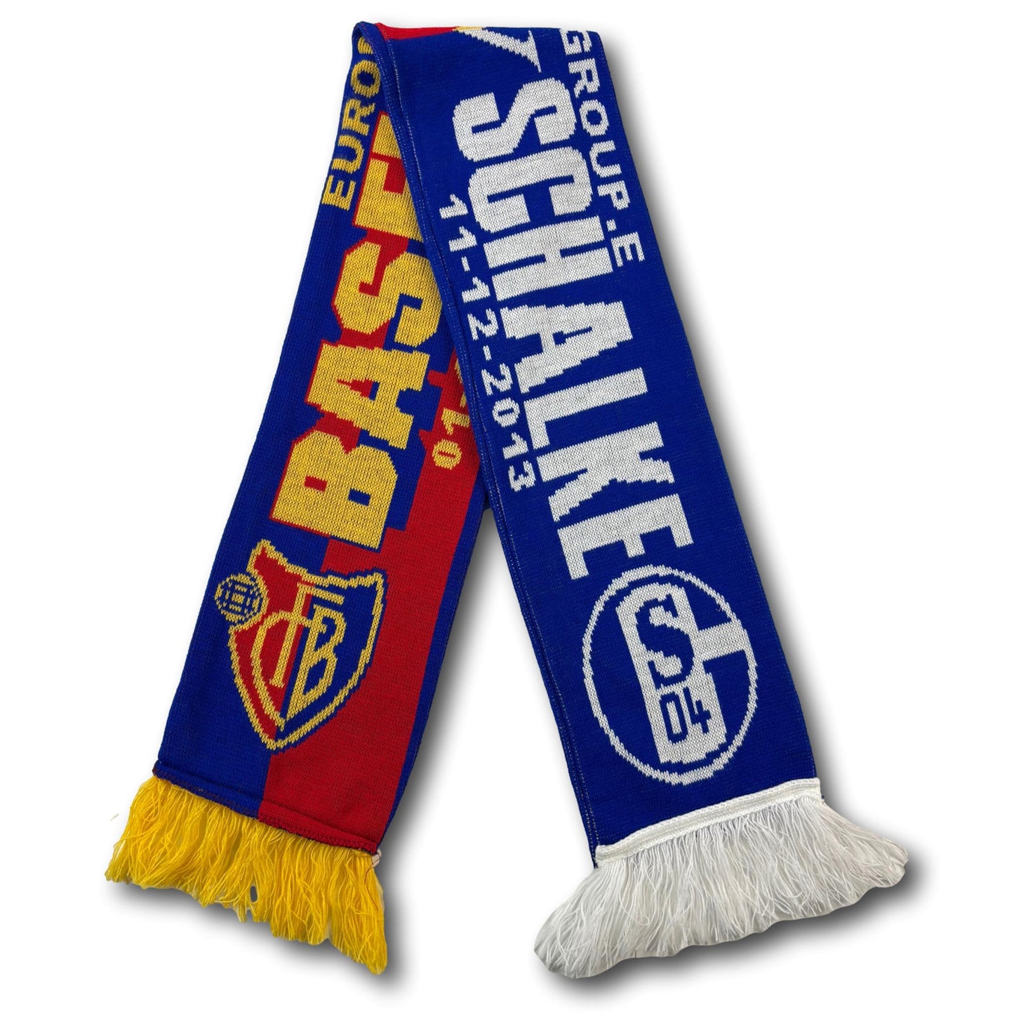 FC Schalke 04 / FC Basel - UEFA Champions League 2013 - fans scarf