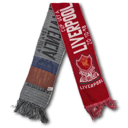 Liverpool FC / Valencia CF - UEFA Cup 1998 - Supporter's scarf