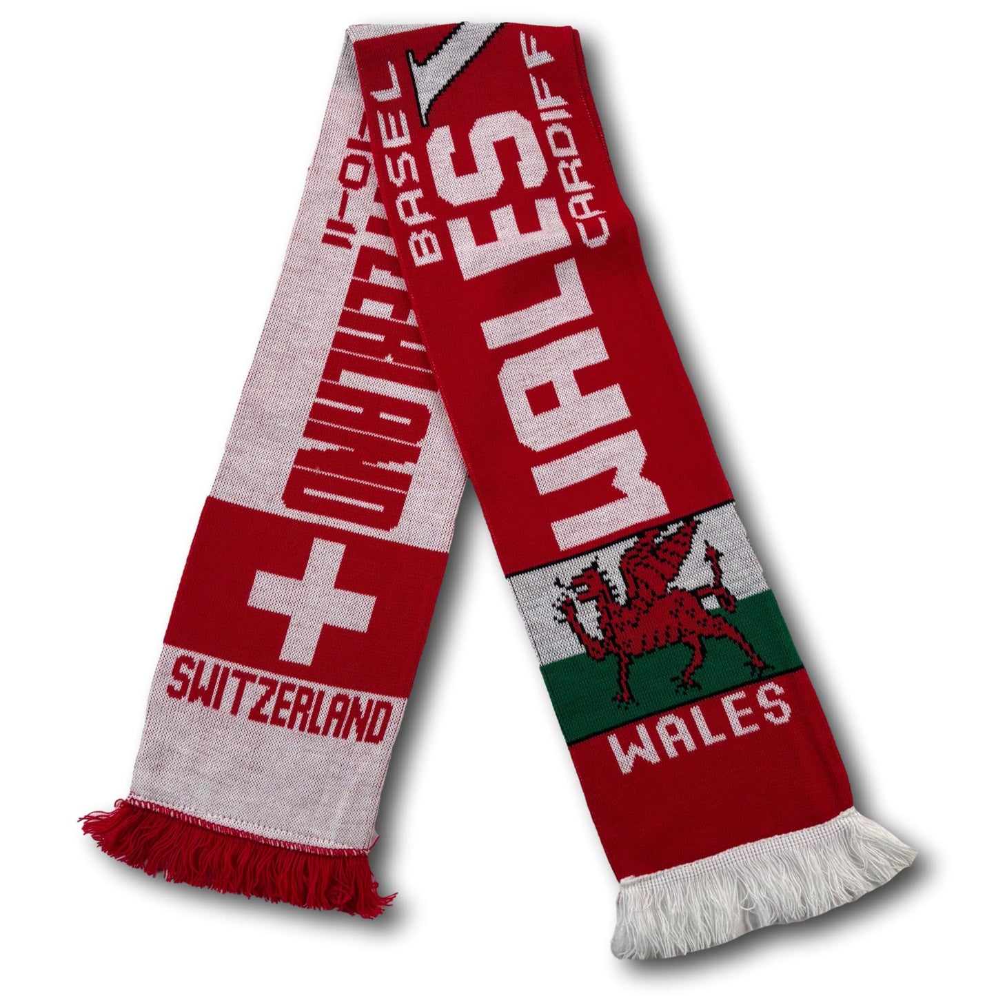 Wales / Switzerland - Euro Qualifier 2010/11 - Fan Scarf