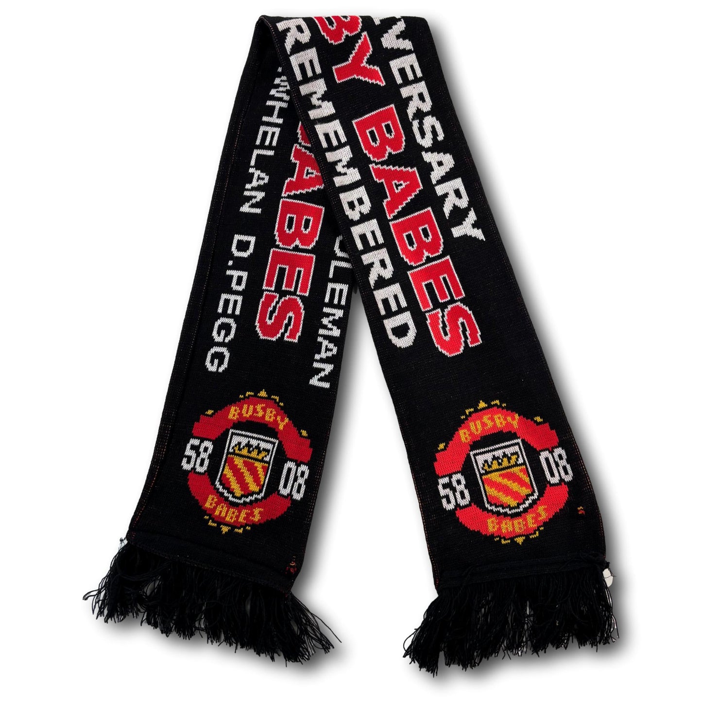Busby Babes - 50e anniversaire - Écharpe de fan
