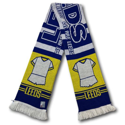 Leeds United fan scarf