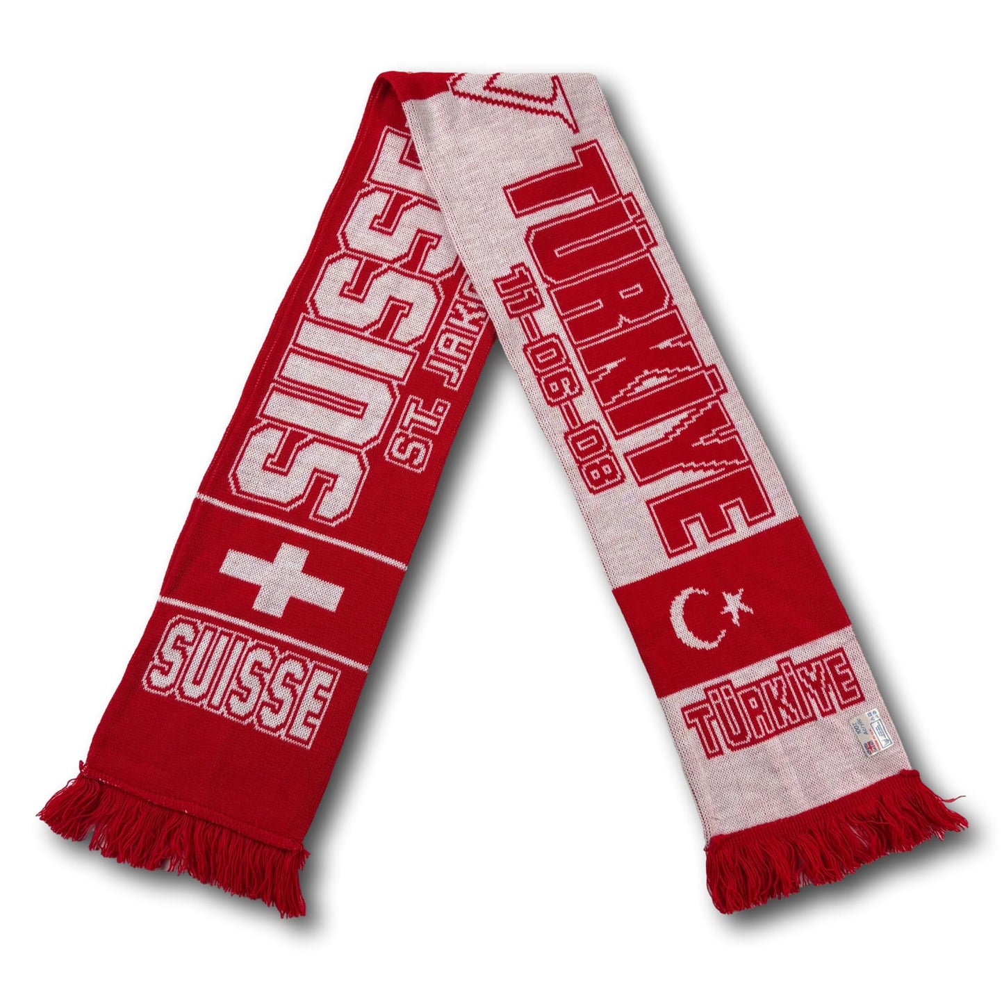 Türkiye / Switzerland - 2008 - Fan scarf