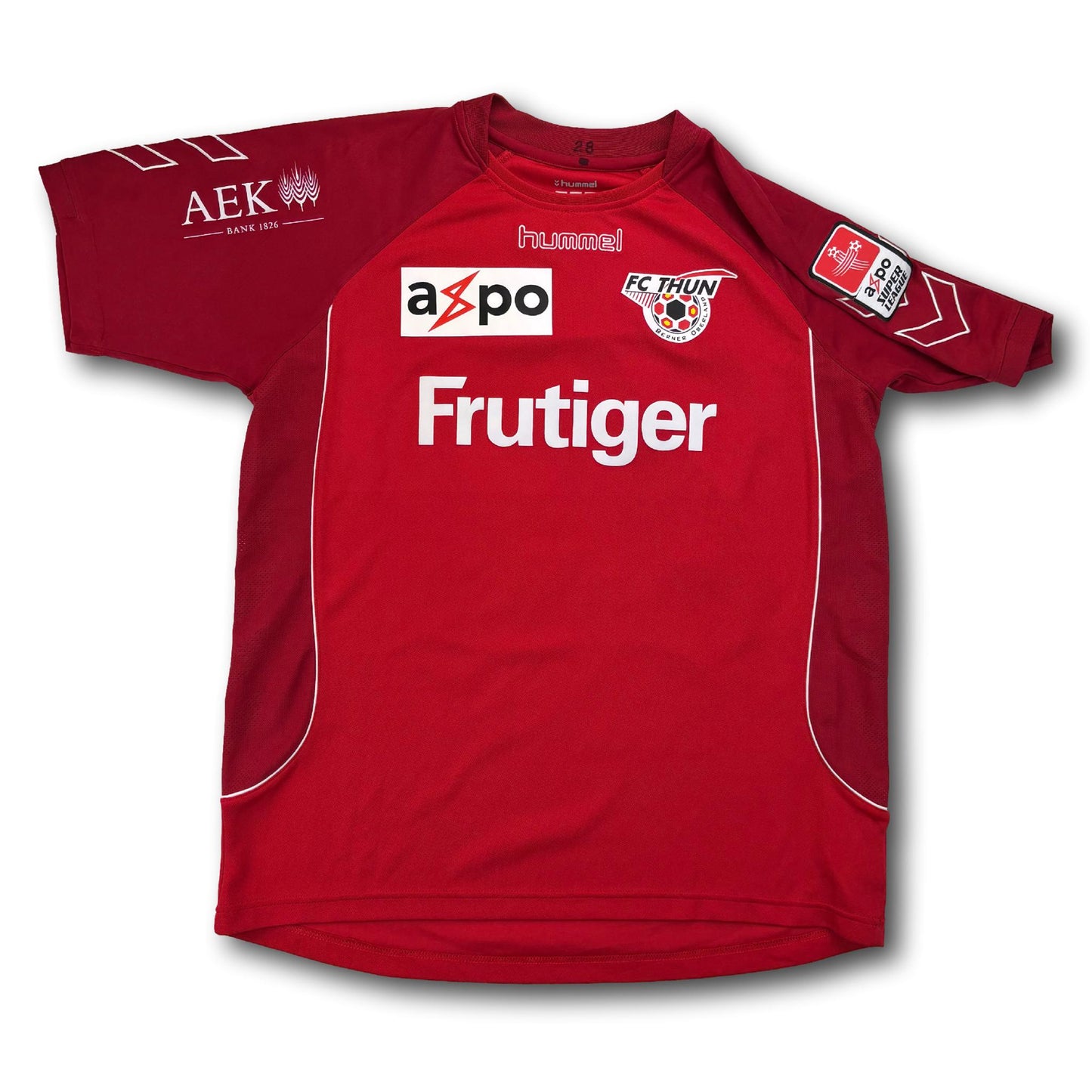 FC Thun - 2007-08 - Matchworn - Home - L - Hummel - Andrist #28