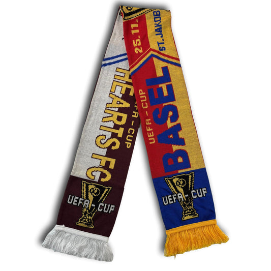 FC Basel / Heart of Midlothian FC - UEFA Cup 2004 - Fanschal