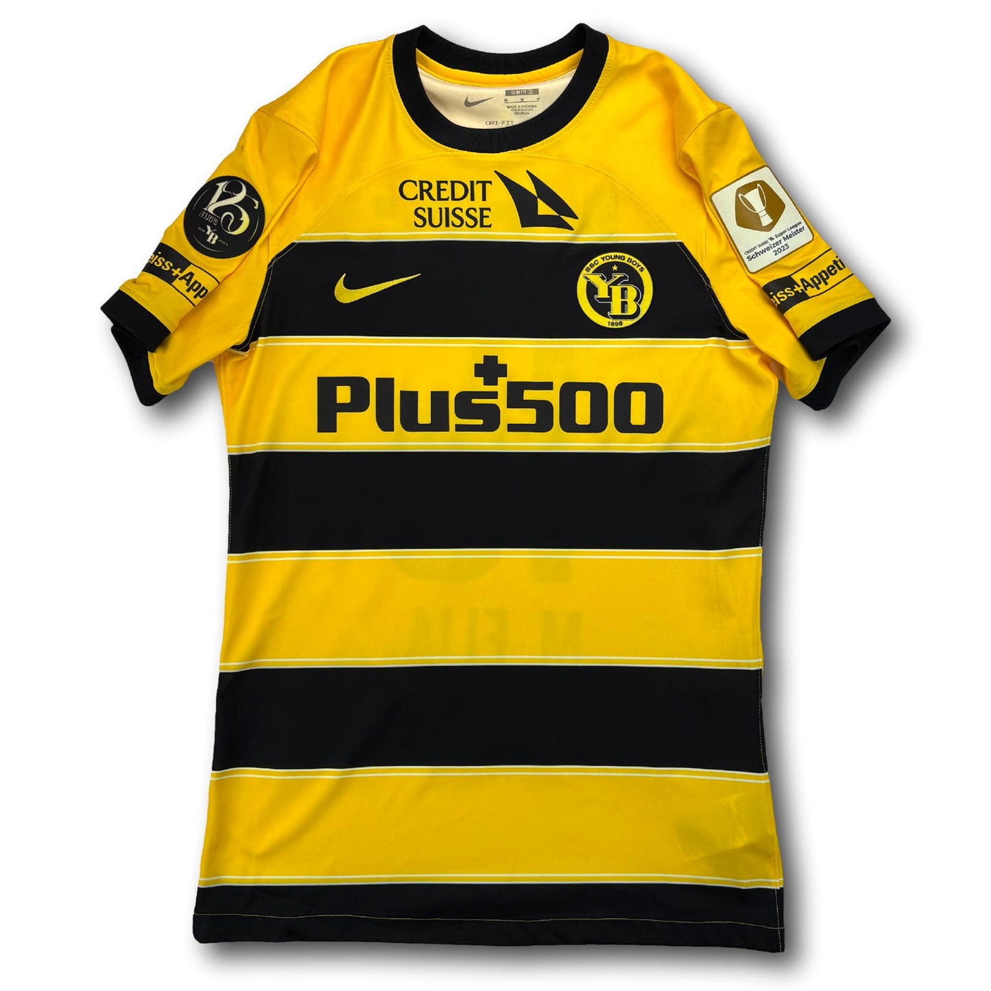 BSC Young Boys - 2023-24 - Matchworn - Home - M - Nike - M. Elia #15