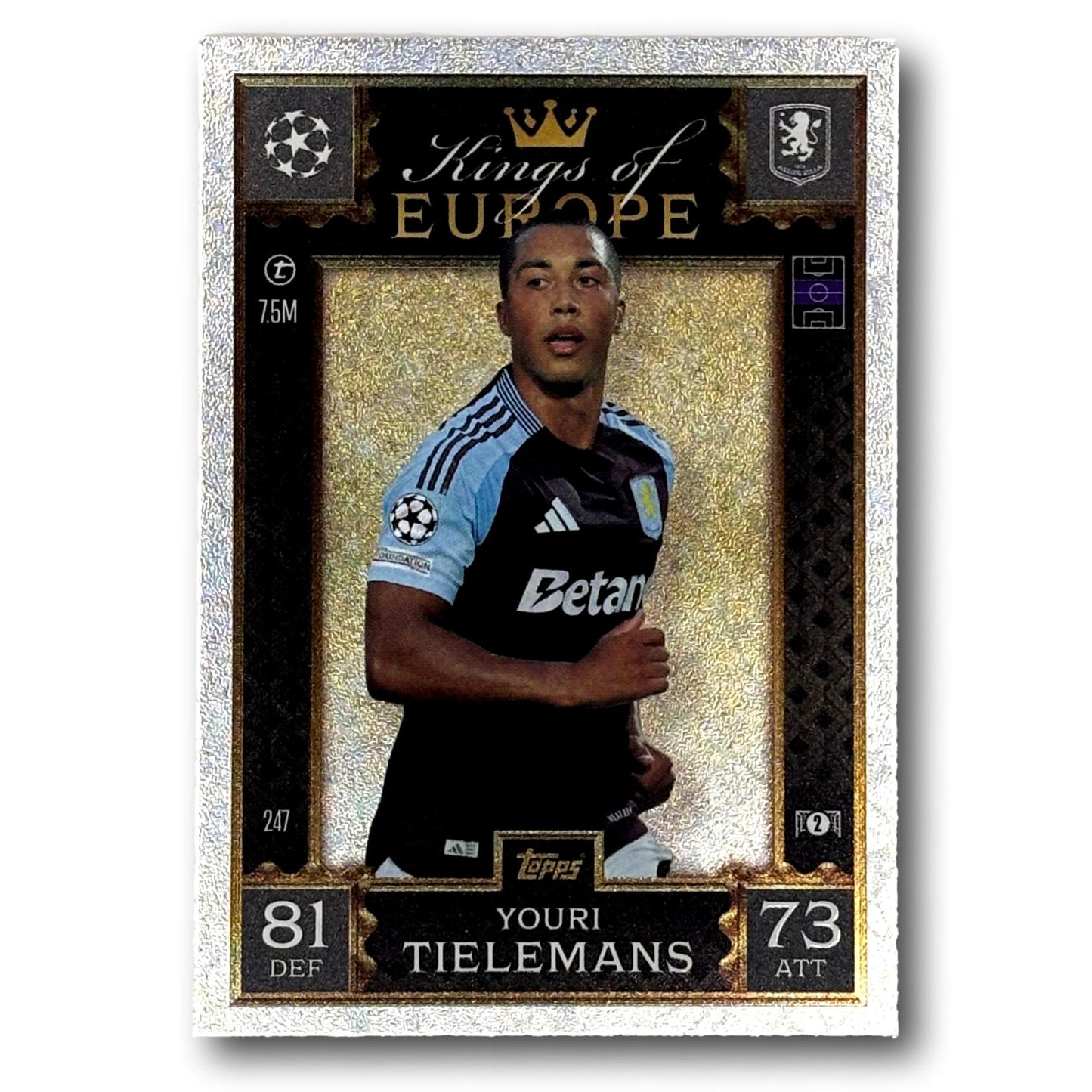 Topps Match Attax 2024/25 - Kings of Europe - Youri Tielemans