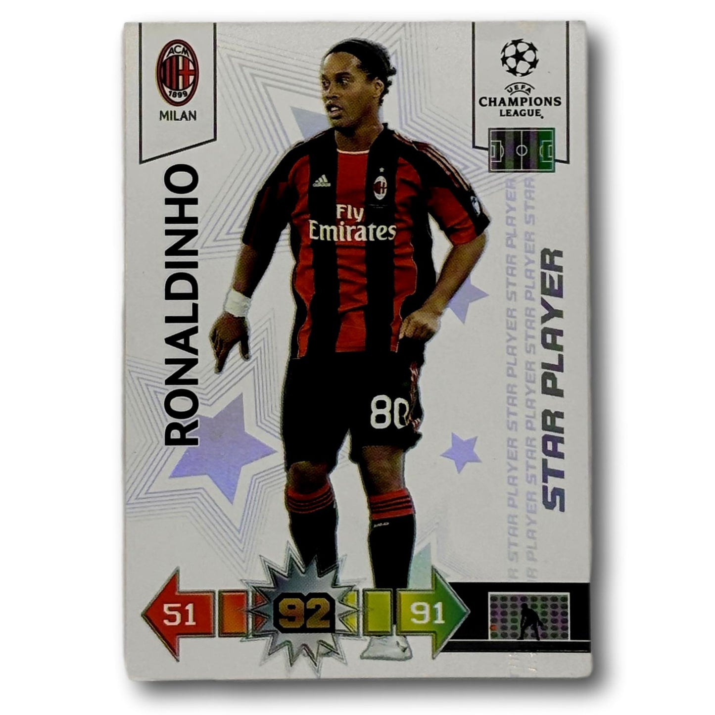 Adrenalyn Champions League 2010/11 - Joueur vedette - Ronaldinho