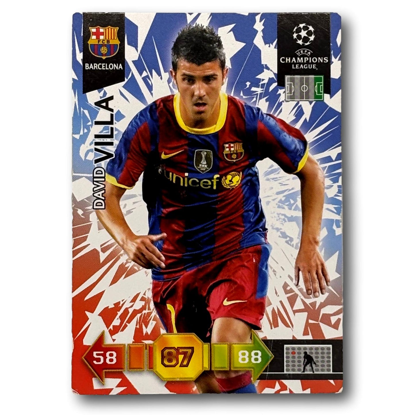 Adrenalyn Champions League 2010/11 - David Villa