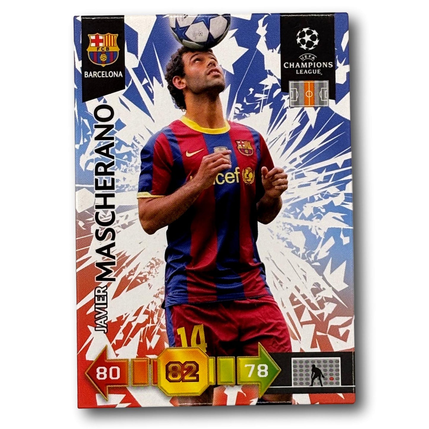 Adrenalyn Champions League 2010/11 - Javier Mascherano