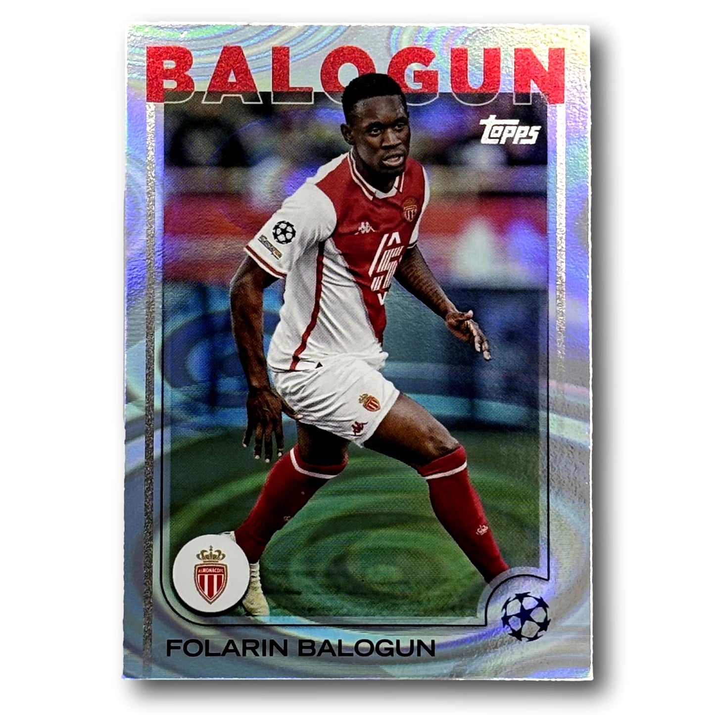 Topps UEFA Club Competitions 2024/25 - Rain Drops - Florian Balogun