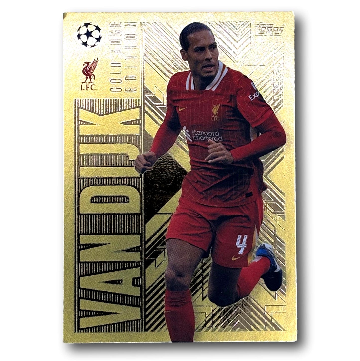 Topps Match Attax 2024/25 - Gold Edge Edition - Virgil van Dijk