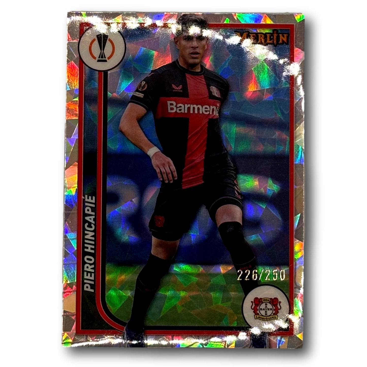 Topps Merlin Chrome 2023/24 - Rookie Card - Piero Hincapié - No. 226/250