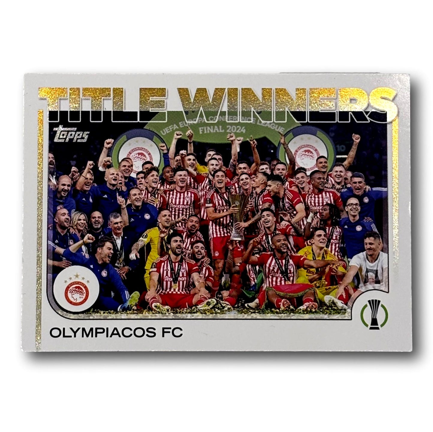 Topps UEFA Club Competition 2024/25 - Title Winners - Olympiacos Piraeus