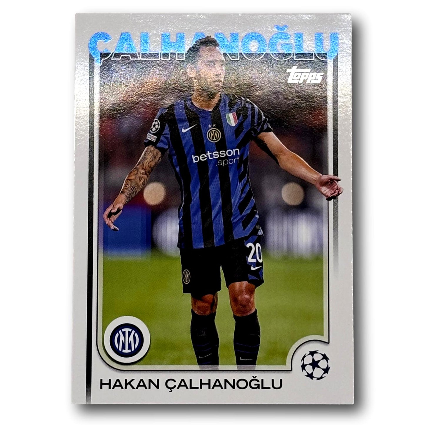 Topps Compétitions de clubs de l'UEFA 2024/25 - Hakan Calhanoglu