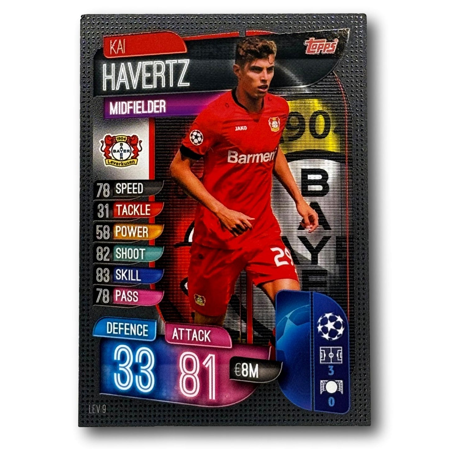 Topps Match Attax 2019/20 - Midfielder - Kai Havertz