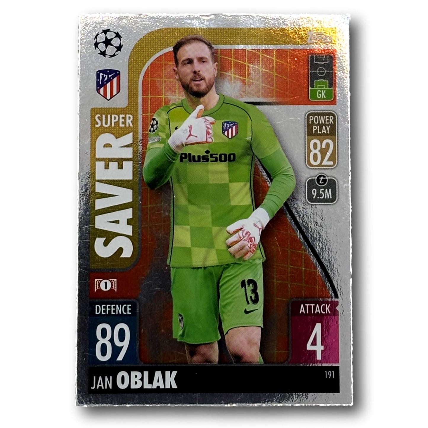 Topps Match Attax 2021/22 - Super Saver - Jan Oblak